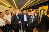 Corsa inaugurale della Linea 6 della Metropolitana