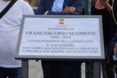 Svelata targa in memoria di Francescopio Maimone