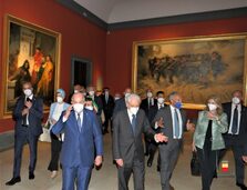 Napoli ha ospitato la visita di stato del Presidente algerino con il Presidente Mattarella