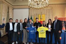 Un momento della presentazione in sala Giunta