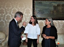 Una foto della presentazione in sala Giunta a Palazzo San Giacomo
