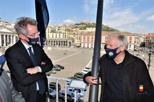 Una foto dell'inaugurazione