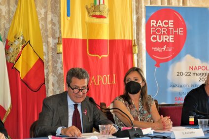 Un momento della presentazione in sala Giunta