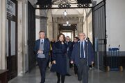 Visita della Direttrice generale dell'UNESCO  Castel Capuano
