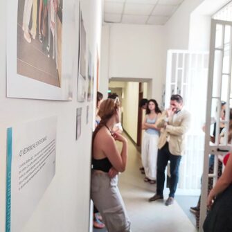 foto visita mostra agorà dott. cangianiello