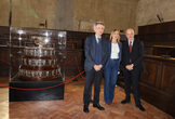 La Coppa Davis in mostra al Maschio Angioino