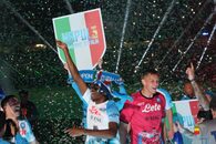 Il Sindaco alla festa per lo scudetto allo stadio Maradona