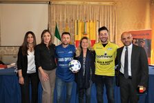 Un momento della presentazione in sala Giunta