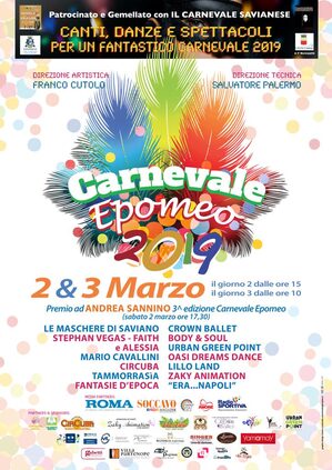 Locandina Carnevale Epomeo