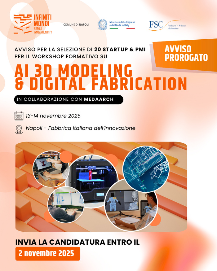 locandina Bando per la selezione di 10 imprese per il Business & Tech Acceleration Program