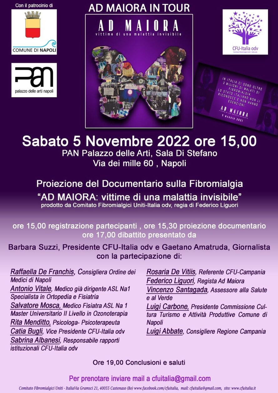 Locandina dell'iniziativa