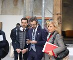 Visita della Direttrice generale dell'UNESCO  Castel Capuano