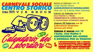 Locandina Carnevale Sociale del Centro Storico