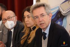 Il Sindaco Manfredi all'inaugurazione di Nauticsud alla Mostra d'Oltremare