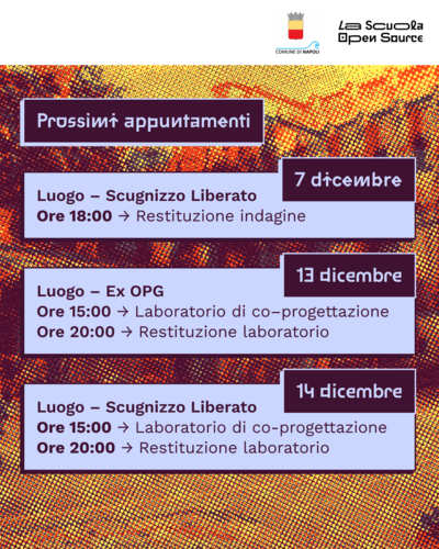 Parte il percorso di progettazione partecipata per due Beni Comuni