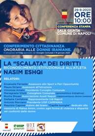 Riconoscimento istituzionale a Nasim Eshqi
