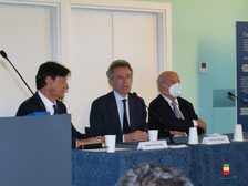 Il Sindaco Manfredi alla celebrazione per i 150 anni della Stazione Anton Dohrn