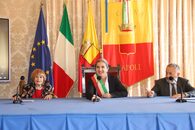 Conferimento medaglia ad Alessandro Rimini