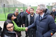 Inaugurato un campetto di calcio per le ragazze e i ragazzi del rione Amicizia 