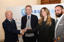 Il Sindaco Manfredi all'inaugurazione di Nauticsud alla Mostra d'Oltremare