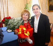 Conferimento medaglia ad Alessandro Rimini