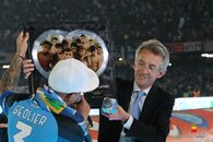 Il Sindaco alla festa per lo scudetto allo stadio Maradona