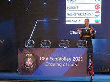 A Napoli e in mondovisione il sorteggio per la composizione delle pool dei Campionati Europei Femminili e Maschili 2023 di pallavolo