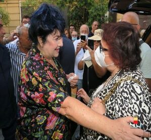 L'assessore Armato ai funerali di Antonio Casagrande