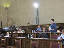 Foto del consiglio comunale