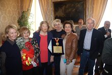 Conferimento medaglia ad Alessandro Rimini