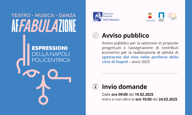 avviso pubblico affabulazione
