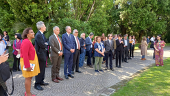 Piantumazione dell'Albero dell'Amicizia a Capodimonte