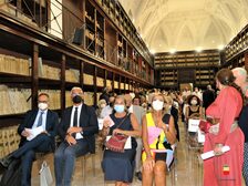 Restituiti alla città l'antico atrio del Platano dell'Archivio di Stato e l'ex sala del Capitolo che custodisce i volumi del catasto onciario di età settecentesca  