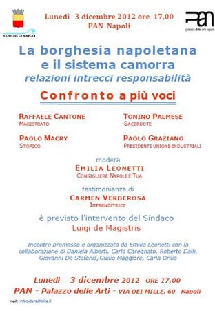 La borghesia napoletana e il sistema camorra