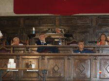 Una foto della seduta del Consiglio comunale che ha approvato il bilancio di previsione