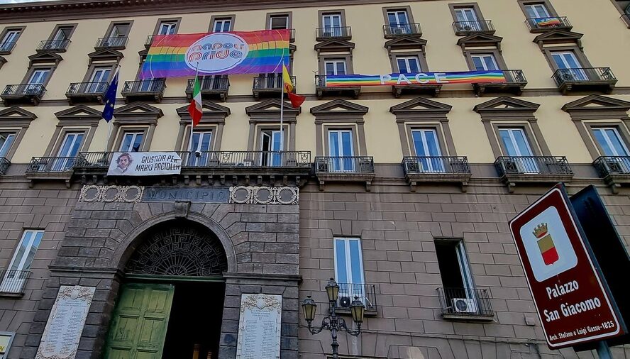 Il Comune di Napoli aderisce al Napoli Pride 2022