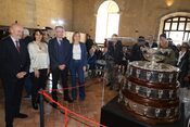 La Coppa Davis in mostra al Maschio Angioino