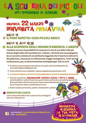 La scuderia dei piccoli: una domenica all'Ippodromo di Agnano