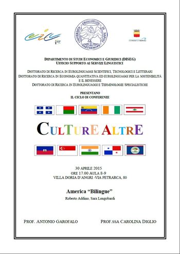 locandina del seminario