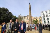Ripristinato l’Obelisco della Meridiana della Villa Comunale 