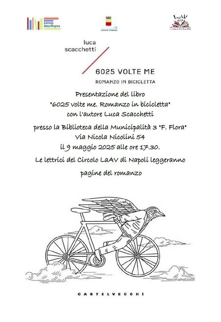 6025 volte me. Romanzo in bicicletta