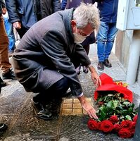 Una foto delle celebrazioni per il giorno della memoria