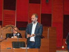  Una foto della seduta del Consiglio