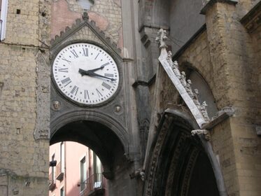 L'orologio della chiesa di S. Eligio 