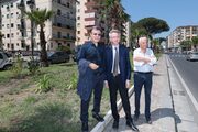 Inaugurati i giardini recuperati di viale Augusto