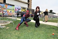 Una foto dal Comicon alla Mostra d'Oltremare