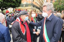 Il Sindaco Manfredi alle celebrazioni del 25 aprile