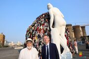 Pistoletto e la "Venere degli stracci"