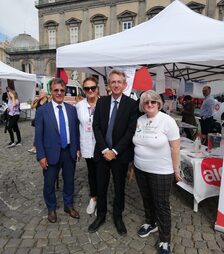 Al via 'Salute per Tutti'. Cittadini in fila per screening sanitari gratuiti