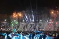 Il Sindaco alla festa per lo scudetto allo stadio Maradona